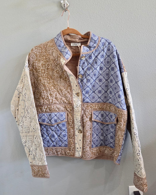 Quilted Bandana Jacket