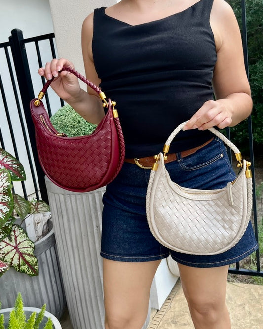 Maya Half Moon Handbag
