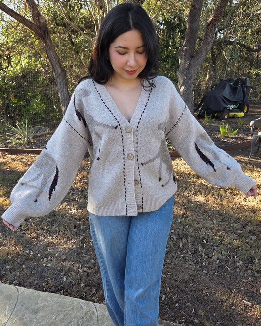 Horse Knit Cardigan