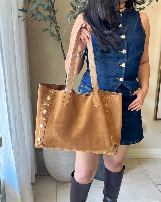 Sahara Suede Tote