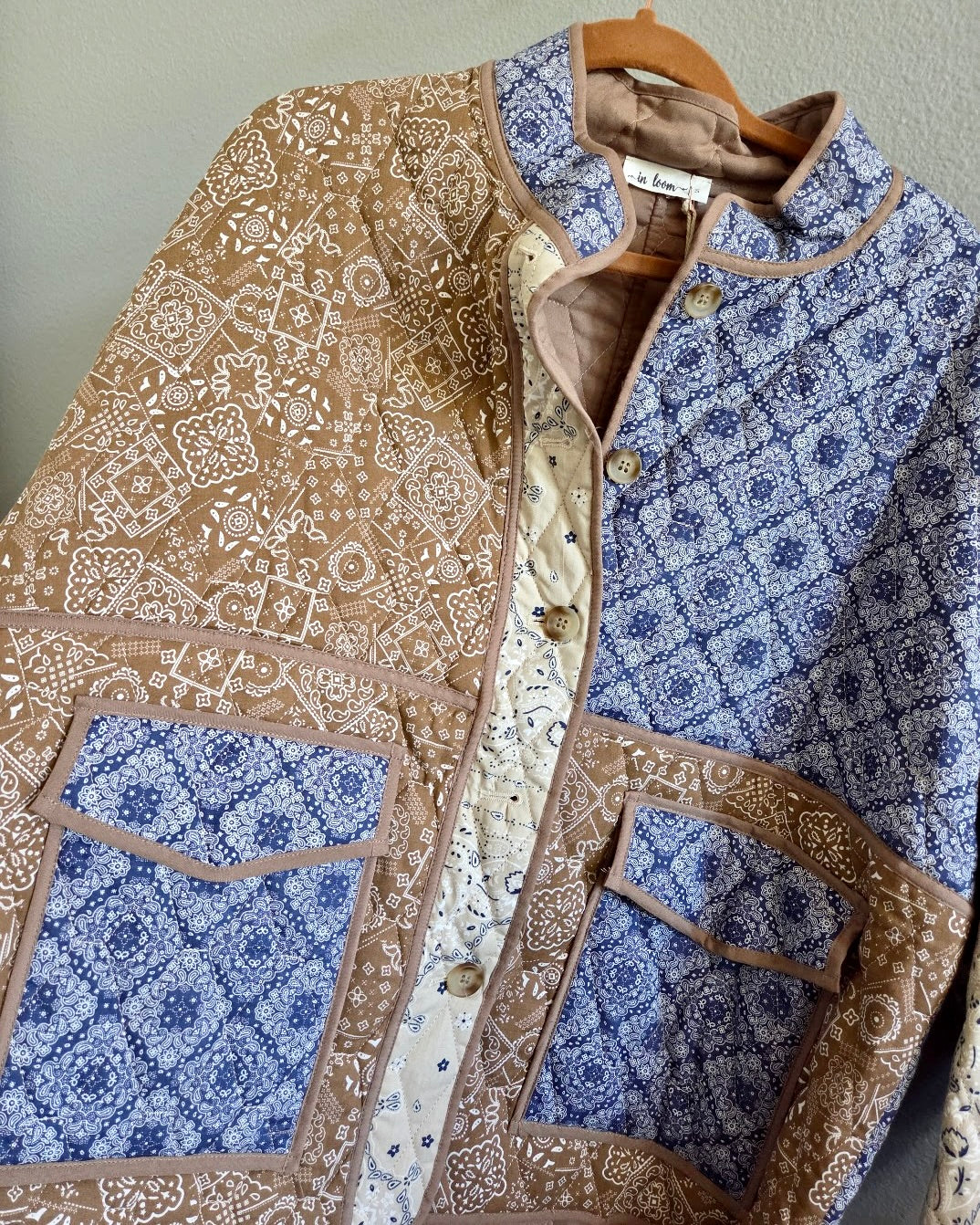 Quilted Bandana Jacket