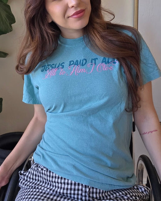 Jesus Paid It All Graphic Tee