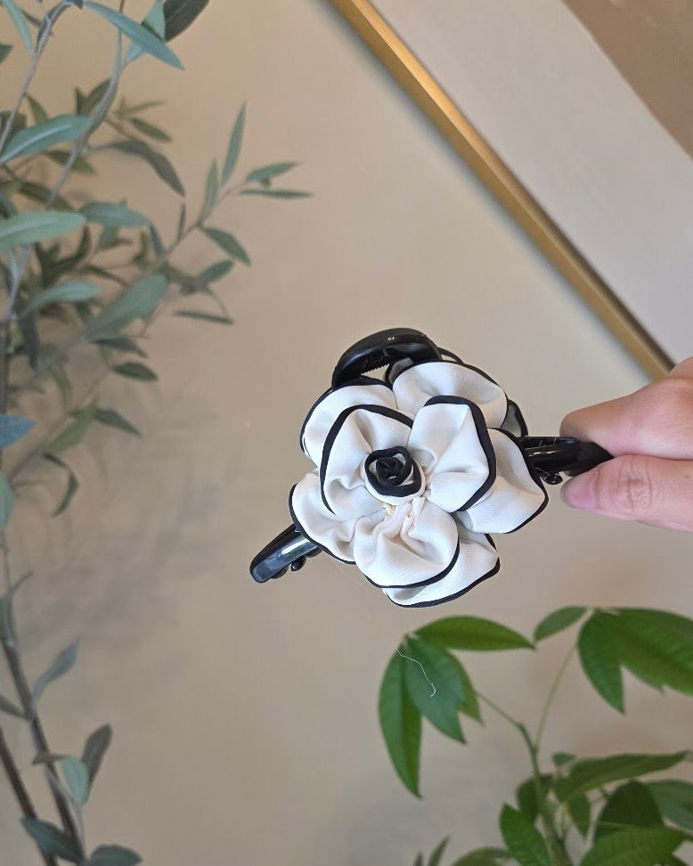 Timeless Rose Hair Clips