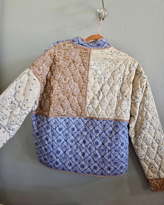 Quilted Bandana Jacket