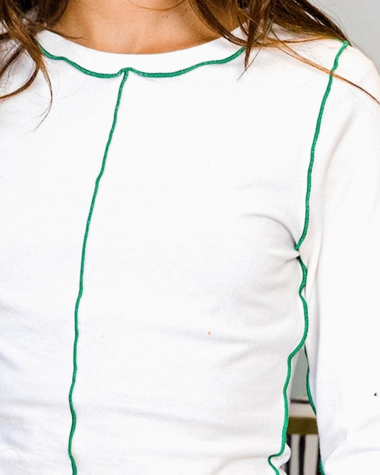 Amy Green Seam Long Sleeve
