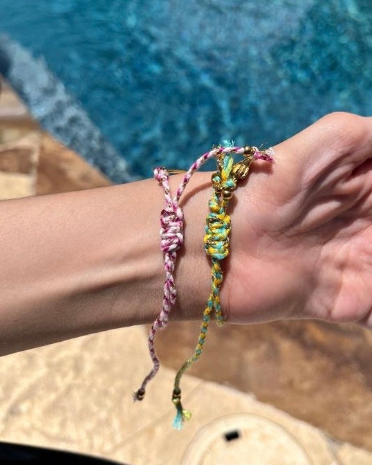 Summer Rope Charm Bracelet