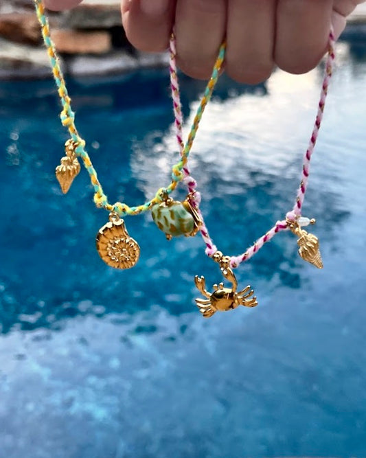 Summer Rope Charm Bracelet