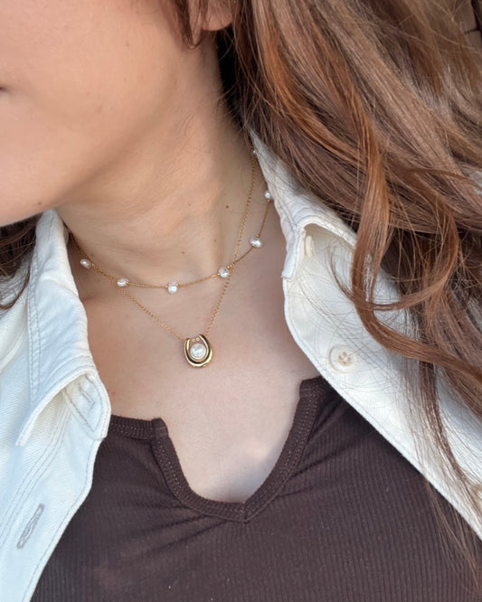 Lisette Pearl Necklace