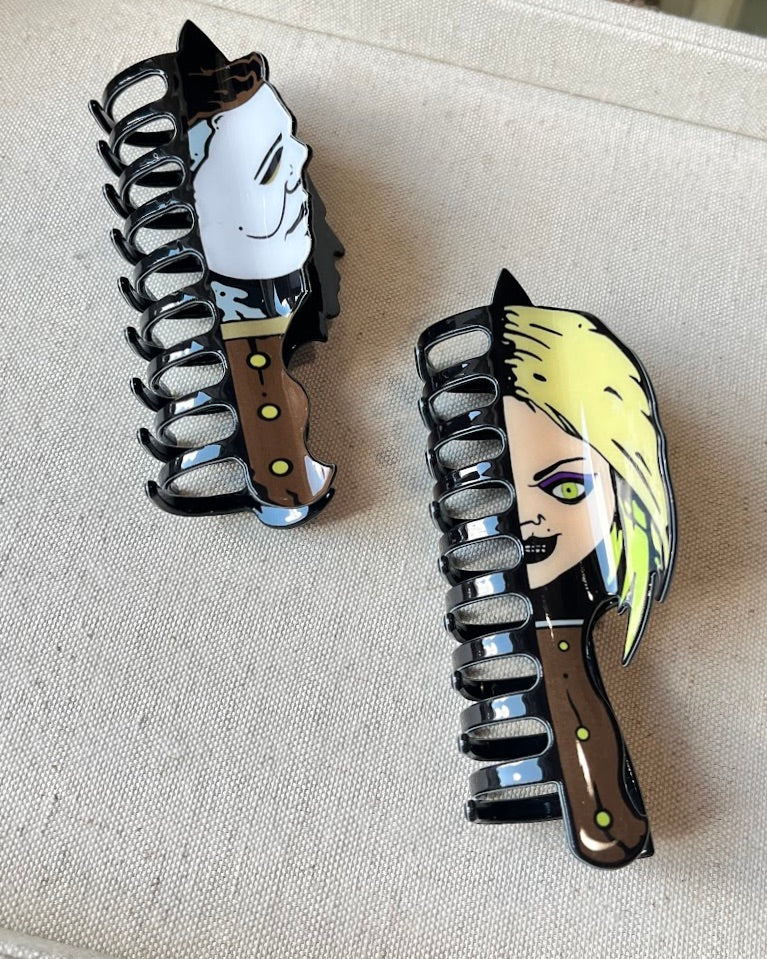 Movie Knife Hair Clip