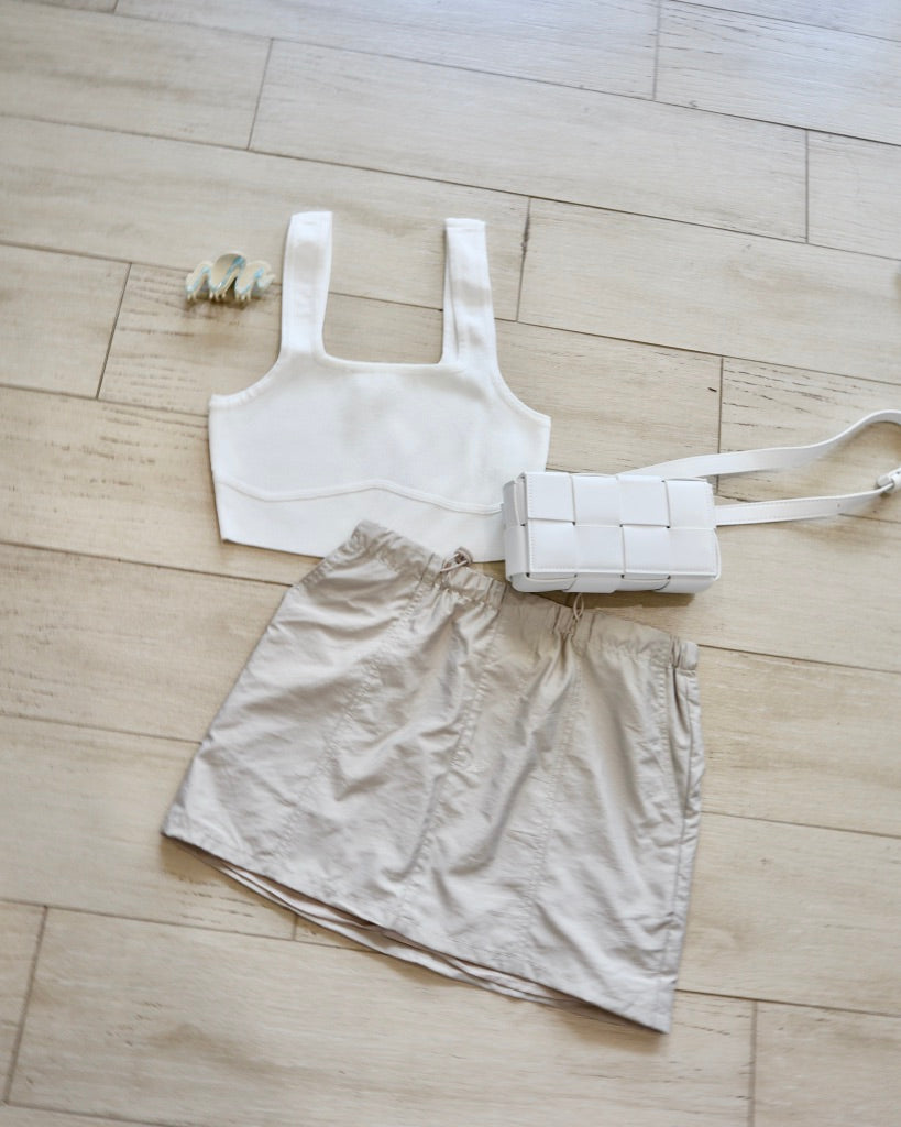 Lauren Cargo Mini Skirt (Last One)