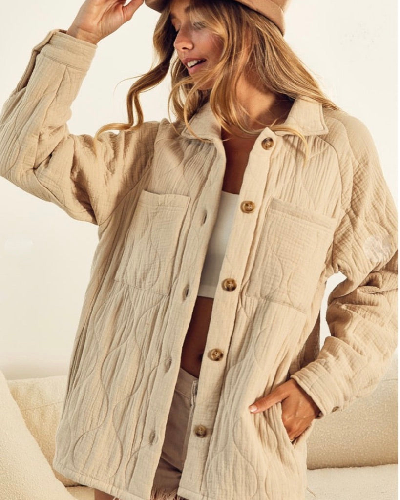 Reagan Quilted Jacket (Last One)