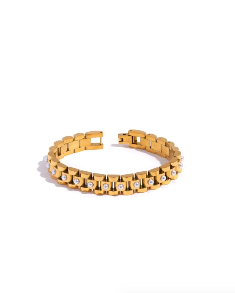 Pearl Watch band Bracelet