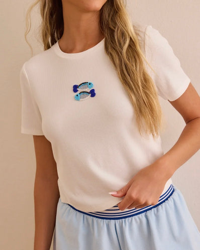 Reel Beaded Tee