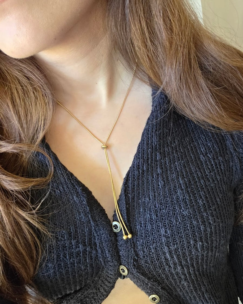 Amarya Snake Slider Necklace