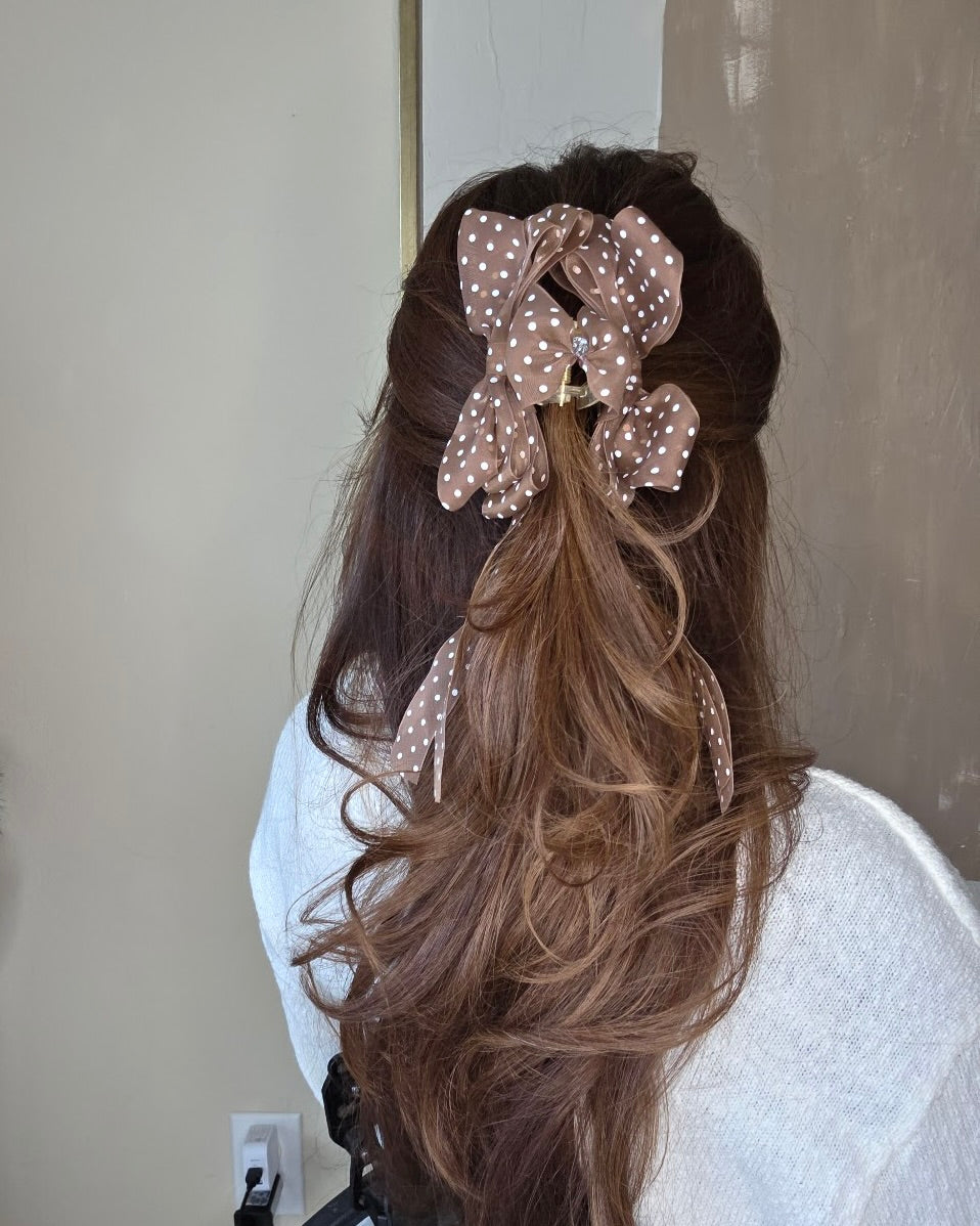 Polka Dot Clip