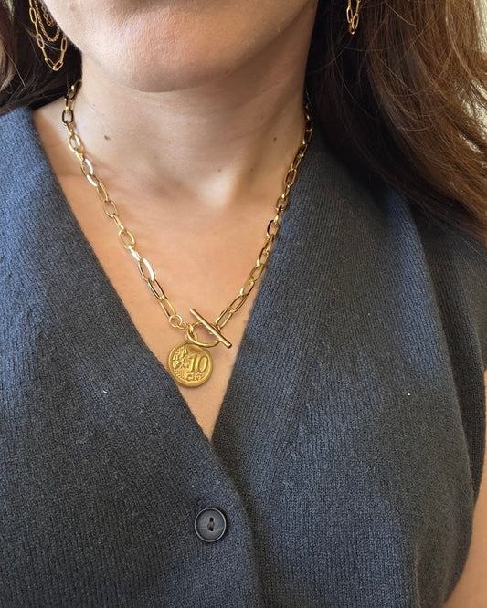 Ava Coin Necklace