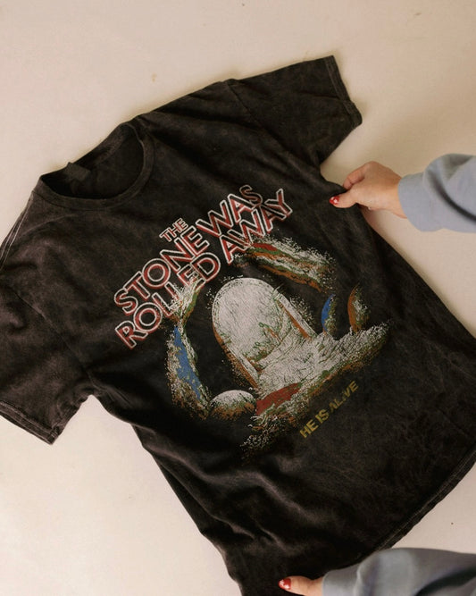 The Stone Was Rolled Away.. Graphic Tee