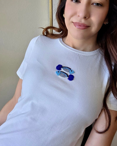 Reel Beaded Tee