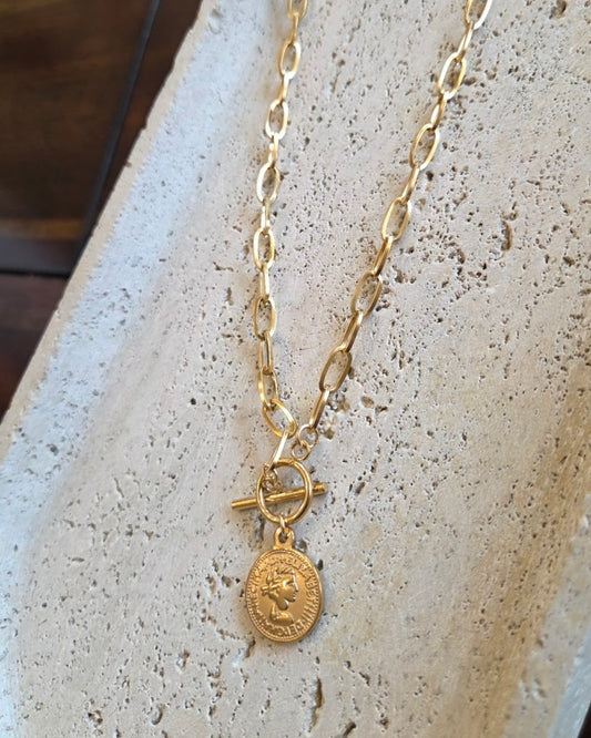 Ava Coin Necklace