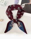 Retro Maroon Scarf