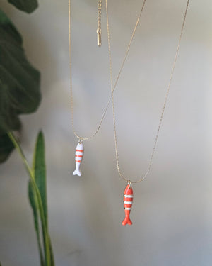 Gold Sardine Necklace