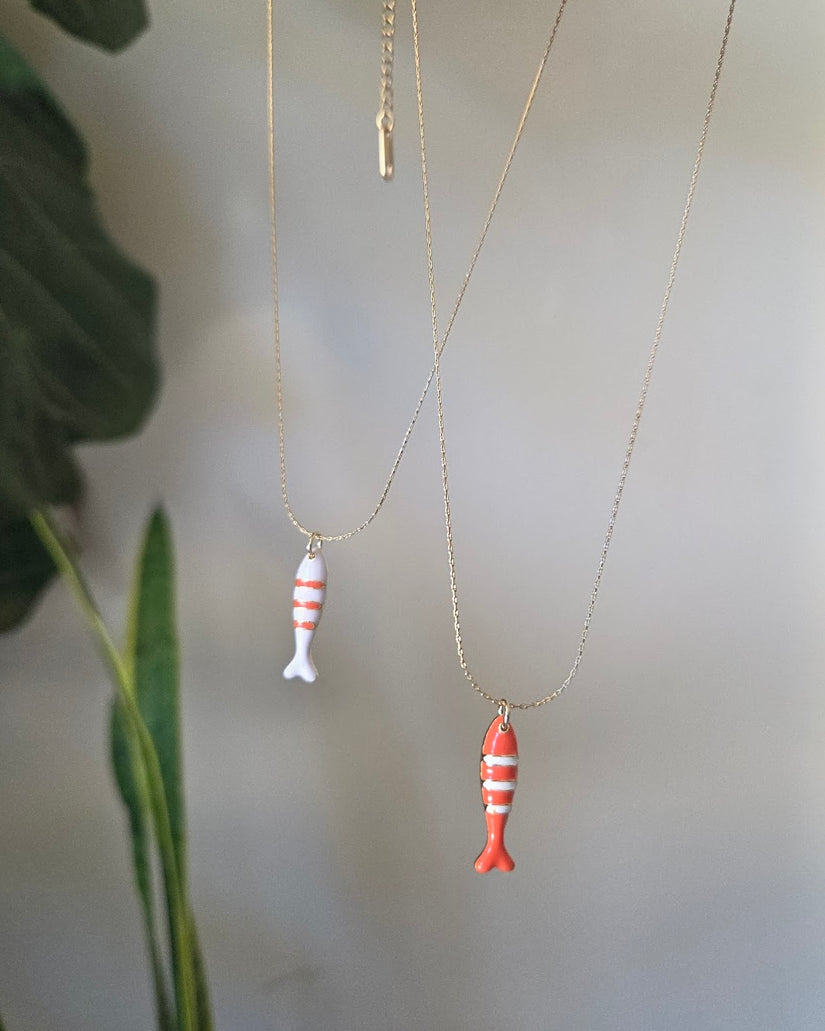 Gold Sardine Necklace