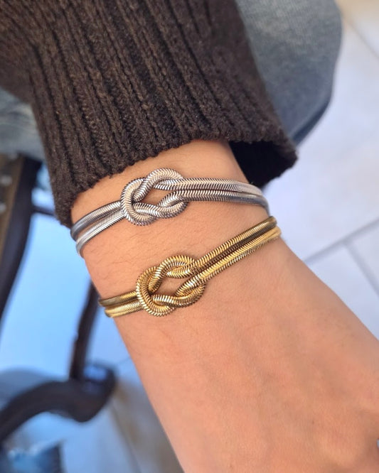 Knot Herringbone Bracelet