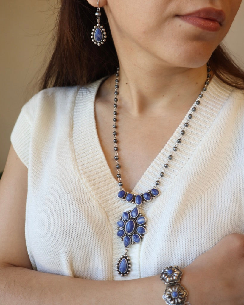 Denim Blue Archer Stone Set