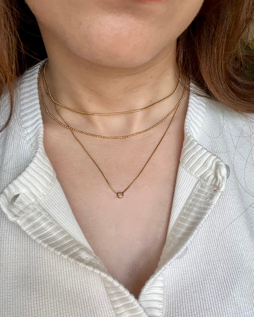Capella 3 Layer Necklace