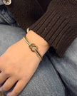 Knot Herringbone Bracelet