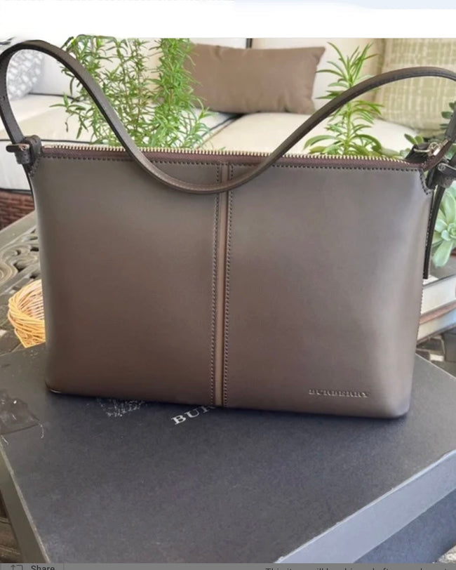 Burberry Brown Shoulder Handbag (STS CLOSET)