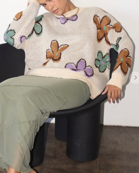 Laiani Floral Sweater