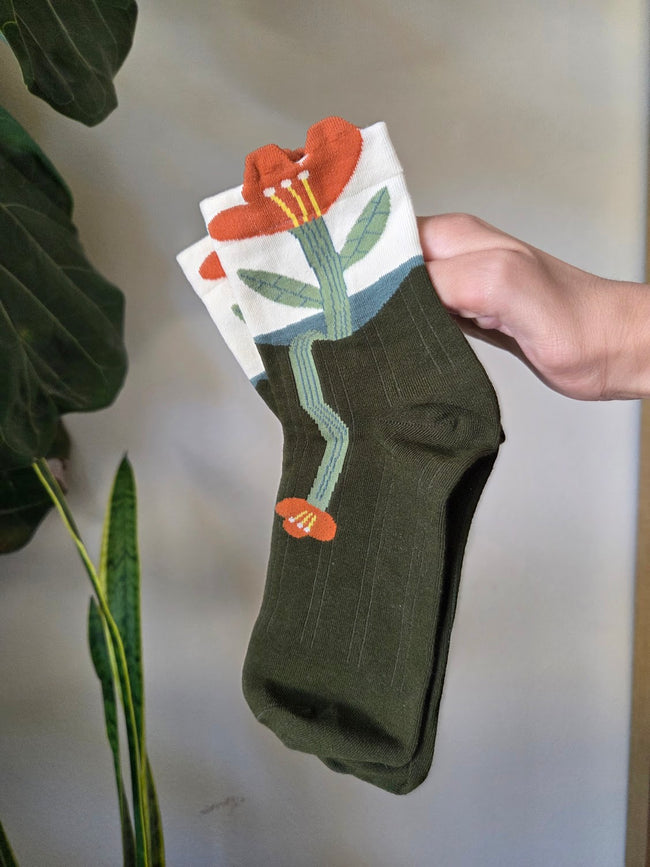 Floral Socks