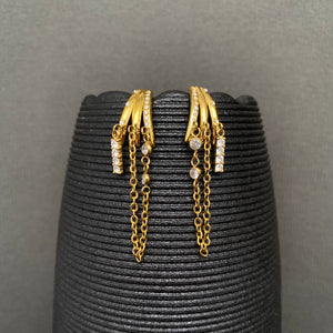 Dally Chain Fringe Earrings