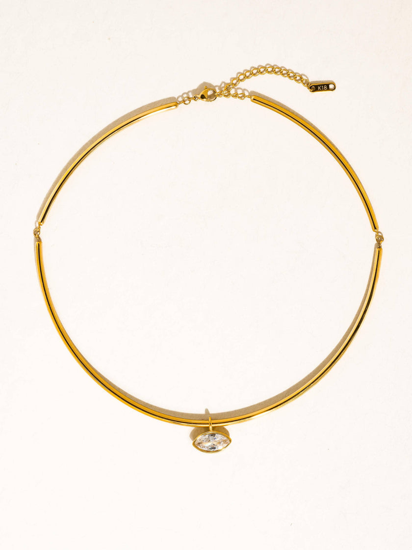 Bella Bezel Collar Choker