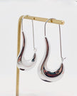 Upton Silver Drop Earrings