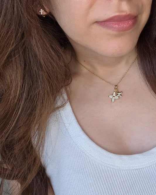 Clover Blossom Pendants