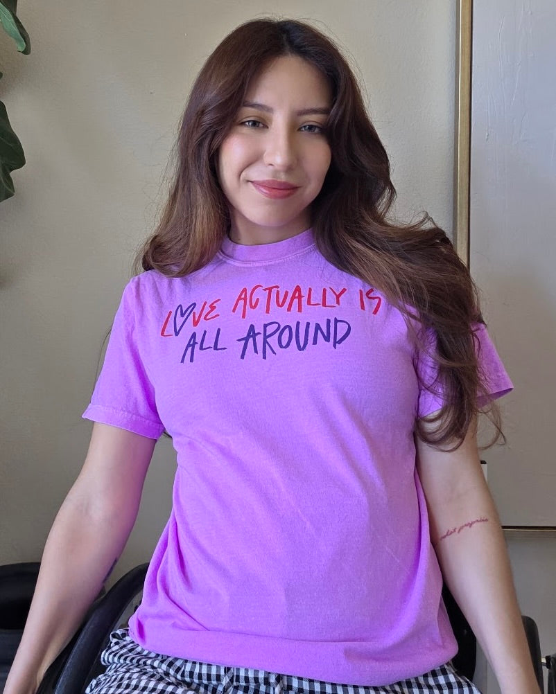 Love Receipt Graphic Tee