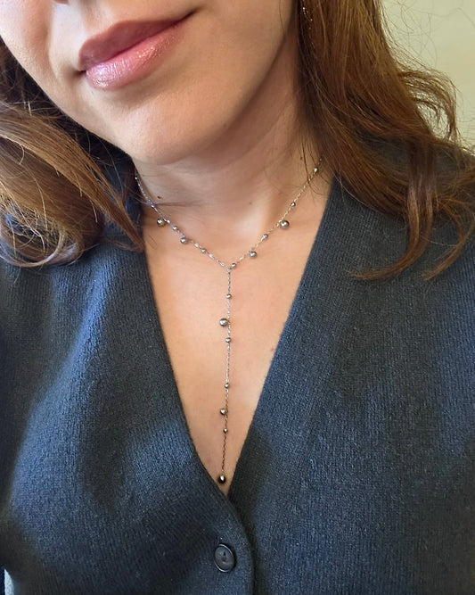 Sadie Y Silver Necklace