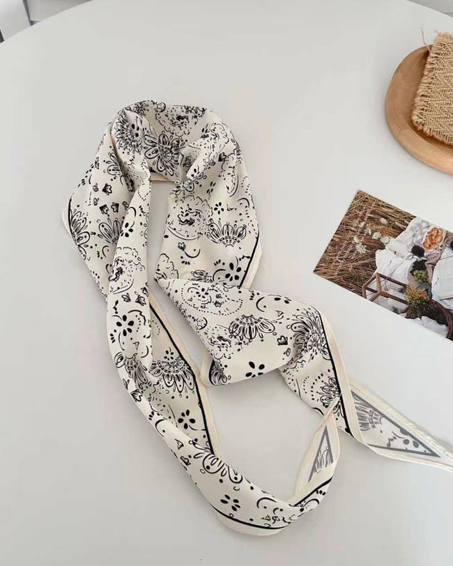 Paisley Bandana Triangle Scarf