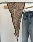 Leopard Diamond Shape Scarf