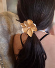 Blooming Flower Ponytail Tie
