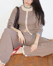 Striped Brown Sweater