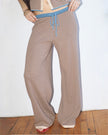 Striped Brown Bottoms
