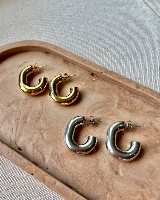 Open Hoop Earrings