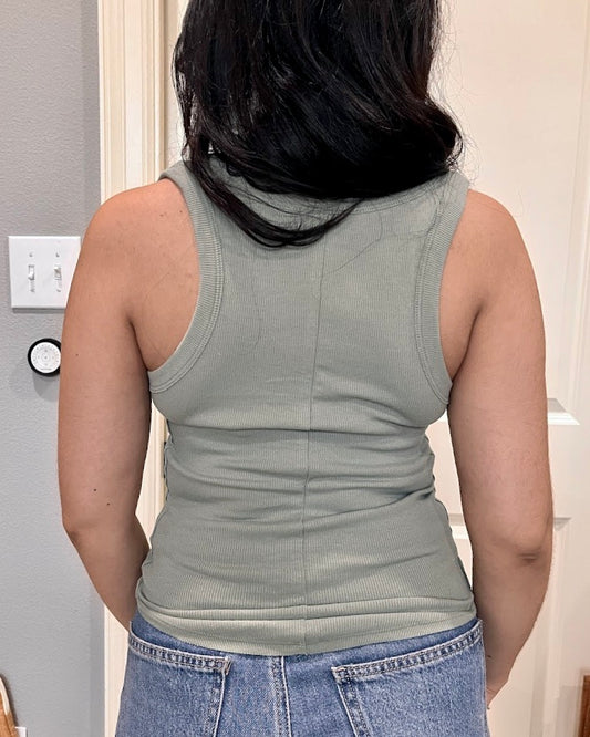 Sage Green Tank Top