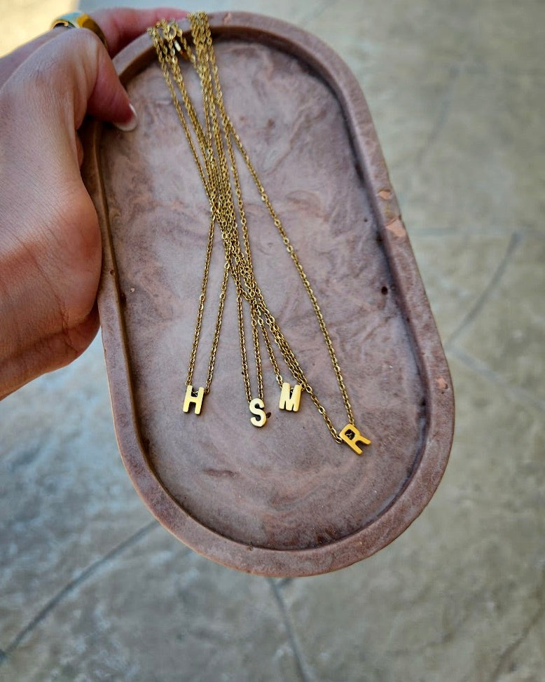 Dainty Initial Necklace