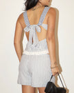 Mischa Gingham Shorts Set