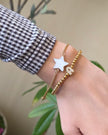 Initial Rhinestone Bracelet