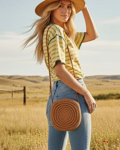 Striped Oversized Tee